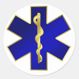 Star Of Life Stickers | Zazzle