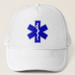 Star of Life Symbol Trucker Hat