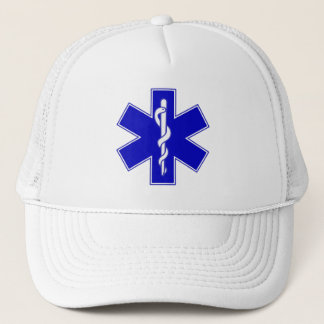 Star of Life Symbol Trucker Hat