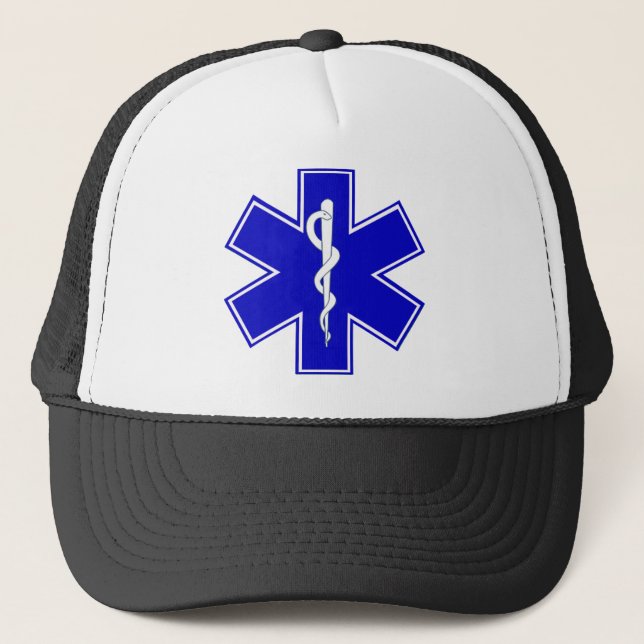 Star of Life Trucker Hat (Front)