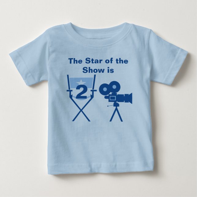 Star of Show Customizable Birthday T-shirt (Front)