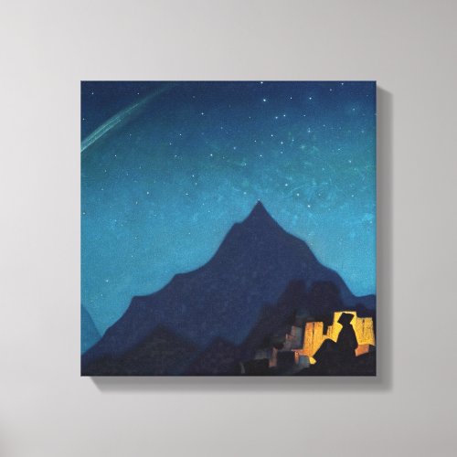 Star of the Hero by Nicholas Roerich Canvas Print