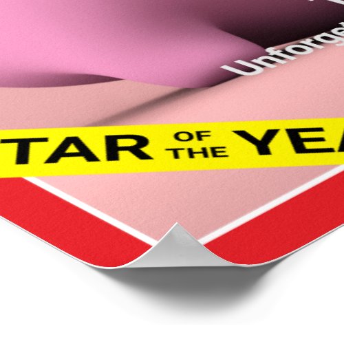 Star of the Year Your Own Acting Magazine Cover Poster