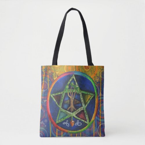 Star of Truth Celtic Tote Bag