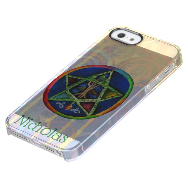 Star of Truth Celtic  Uncommon iPhone Case (Bottom)