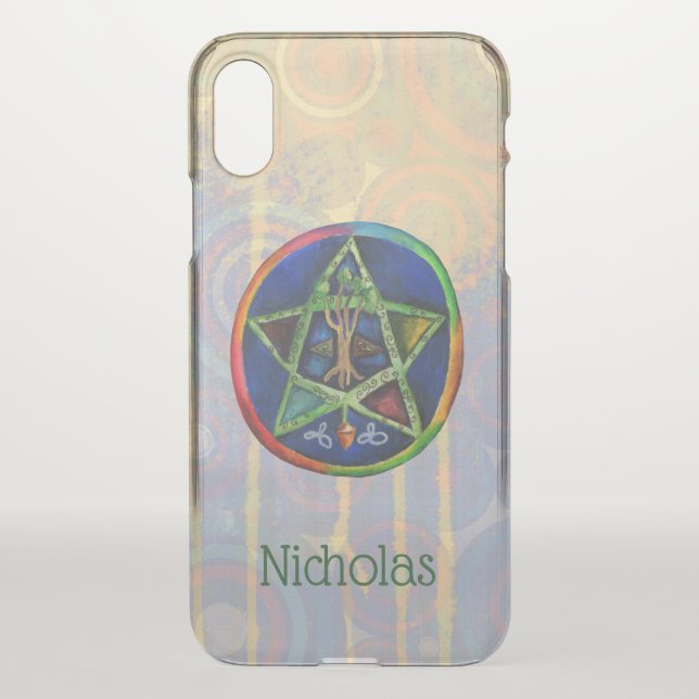 Star of Truth Celtic  Uncommon iPhone Case (Back)