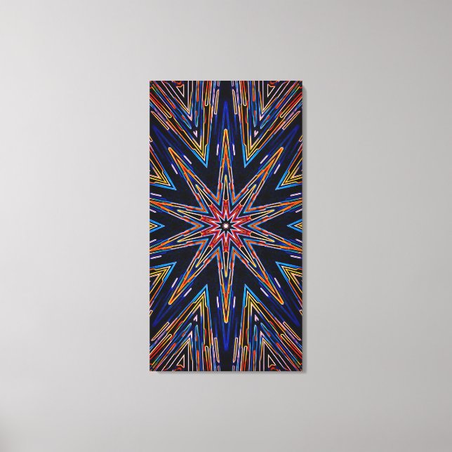 Star of Wisdom 21x40 Canvas Print (Front)