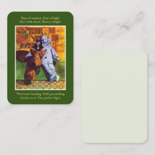 STAR OF WONDER 3.5x2.5 Flat Note Card