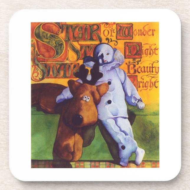 STAR OF WONDER Hard Plastic Coasters  (Front)