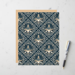 Star of Wonder Mandala Nativity Geometric Tile