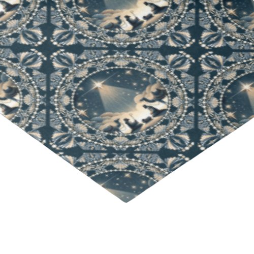 Star of Wonder Mandala Nativity Geometric Tile Tissue Paper