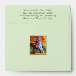 STAR OF WONDER Square Envelope (5.25x5.25 cards)