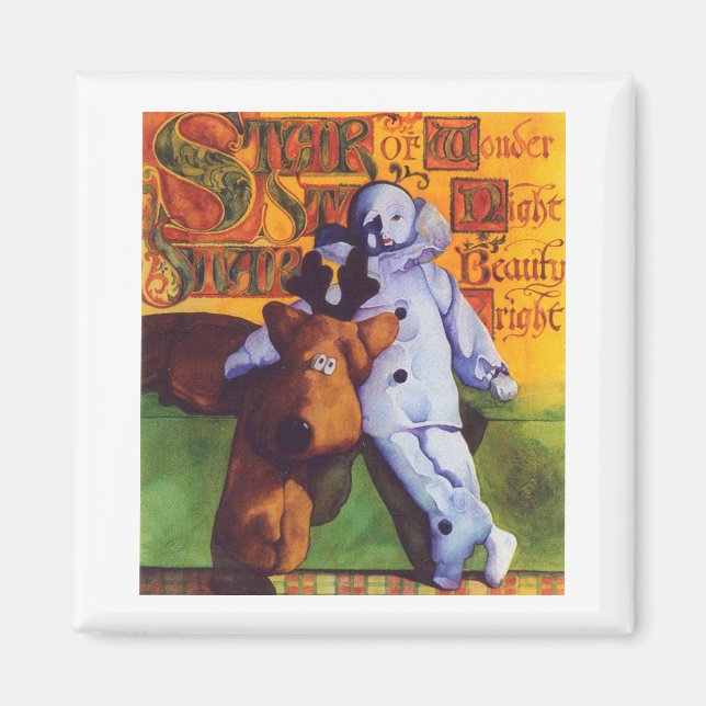 STAR OF WONDER Square Magnet (Front)