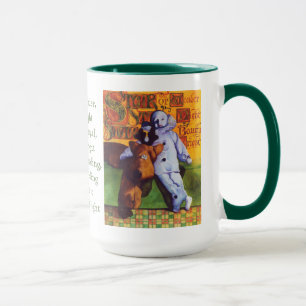 STAR OF WONDER Tall Hunter Green Combo Mug