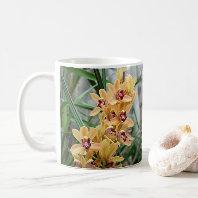 Star Orchids Coffee Mug (With Donut)