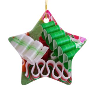 Star Ornament Ribbon Candy ornament