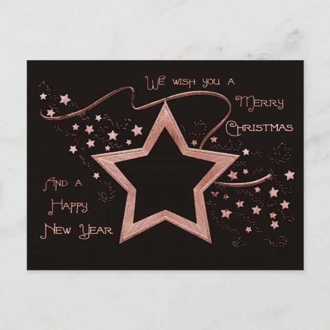 Star Patch (solid) Postcard (Front)