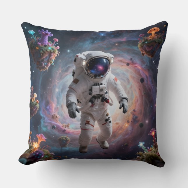Star Path - Journey Through the Universe´2 Throw Pillow (Front)