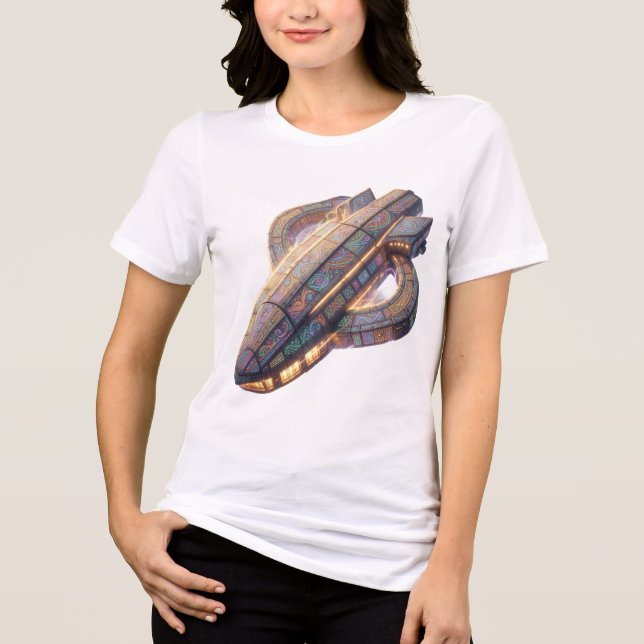 Star Path – Journey Through the Universe´6 Tri-Blend Shirt (Front)