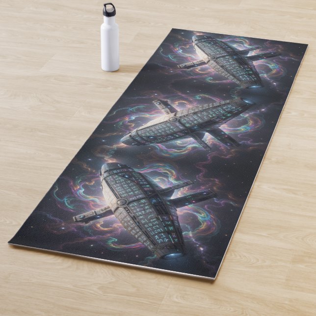 Star Path – Journey Through the Universe´7 Yoga Mat (In Situ)