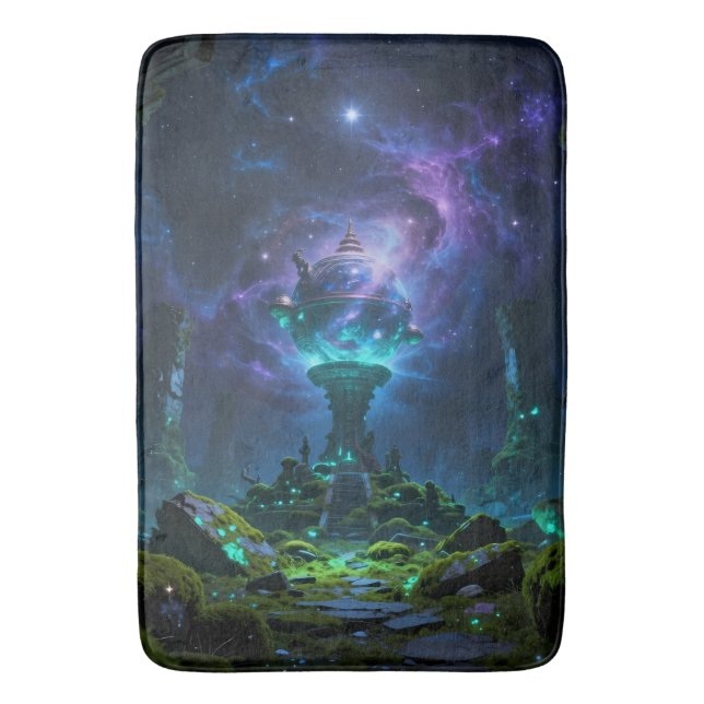 Star Path - Journey Through the Universe Bath Mat (Front Vertical)