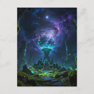 Star Path - Journey Through the Universe Postcard