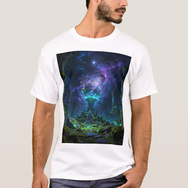 Star Path - Journey Through the Universe T-Shirt (Front)