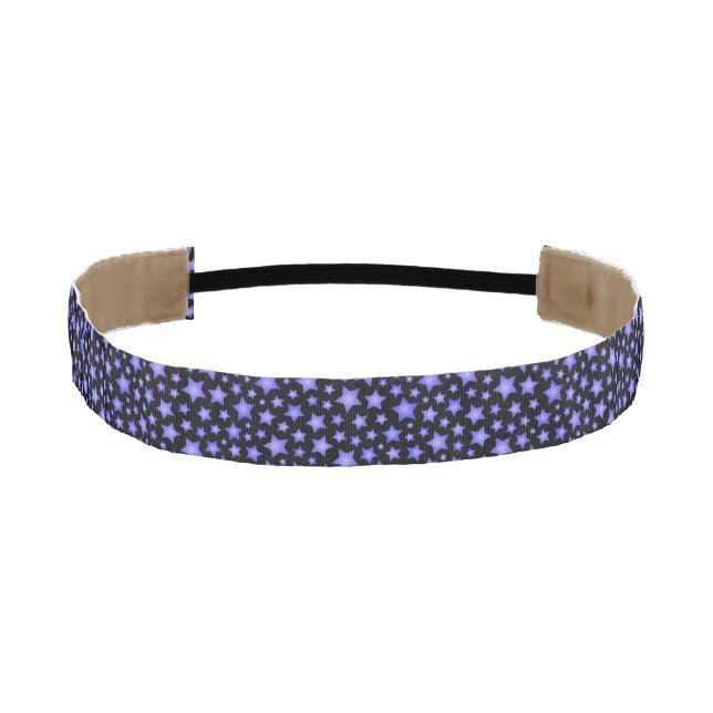 Star pattern athletic headband (Front)