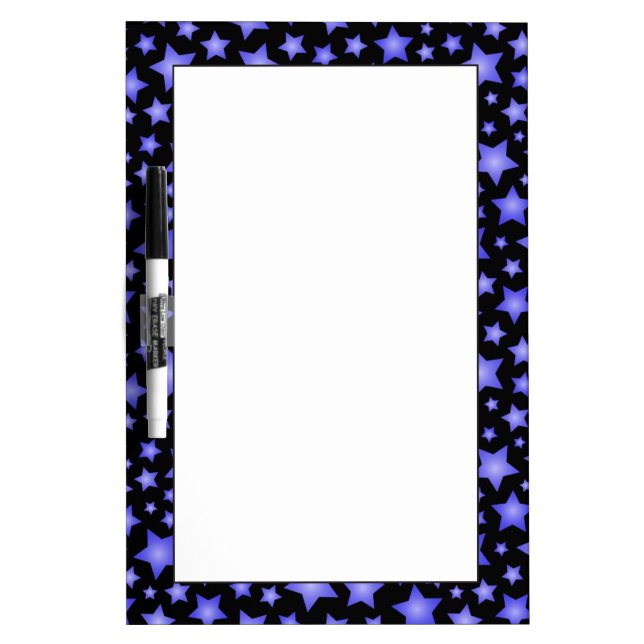 Star pattern dry erase board (Front)