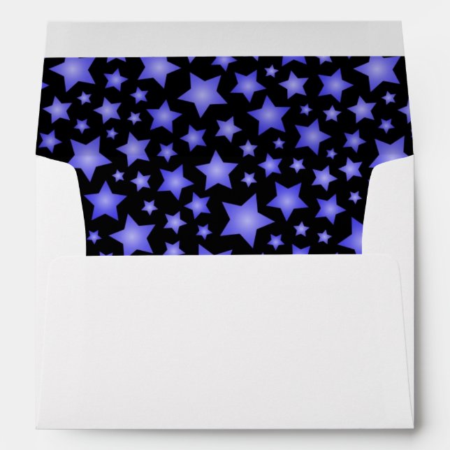 Star pattern envelope (Back (Bottom))