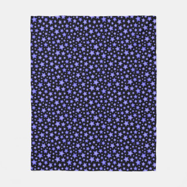 Star pattern fleece blanket (Front)