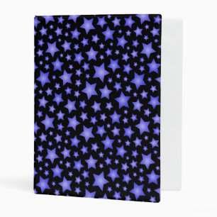 Star pattern mini binder
