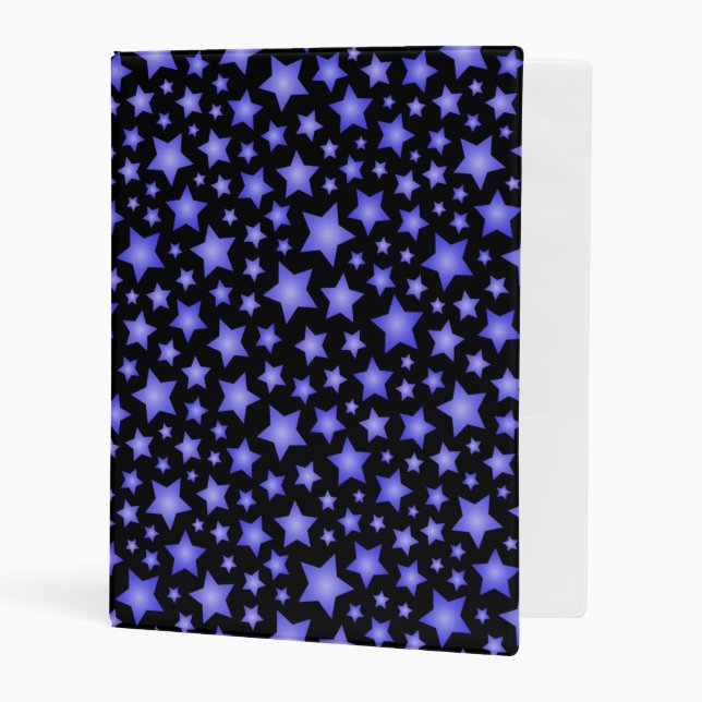 Star pattern mini binder (Front/Inside)
