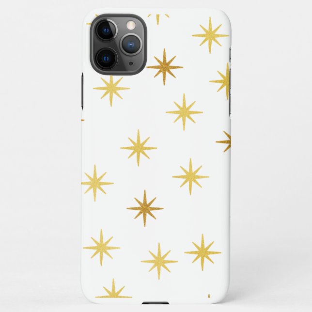 Star Pattern Phone Case | Cute Aesthetic Night sky (Back)