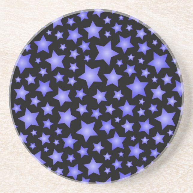 Star pattern sandstone coaster (Front)