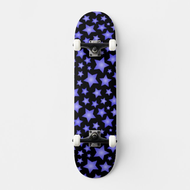 Star pattern skateboard deck (Front)
