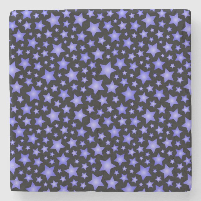 Star pattern stone coaster (Front)