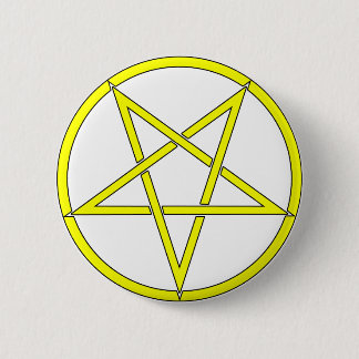 Star Pentagram Five 5 Pointed Symbol Classic Comic Pinback Button