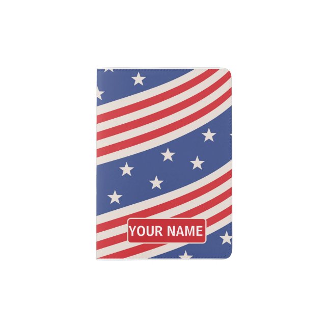 Star  - Personalized Passport Holder (Front)