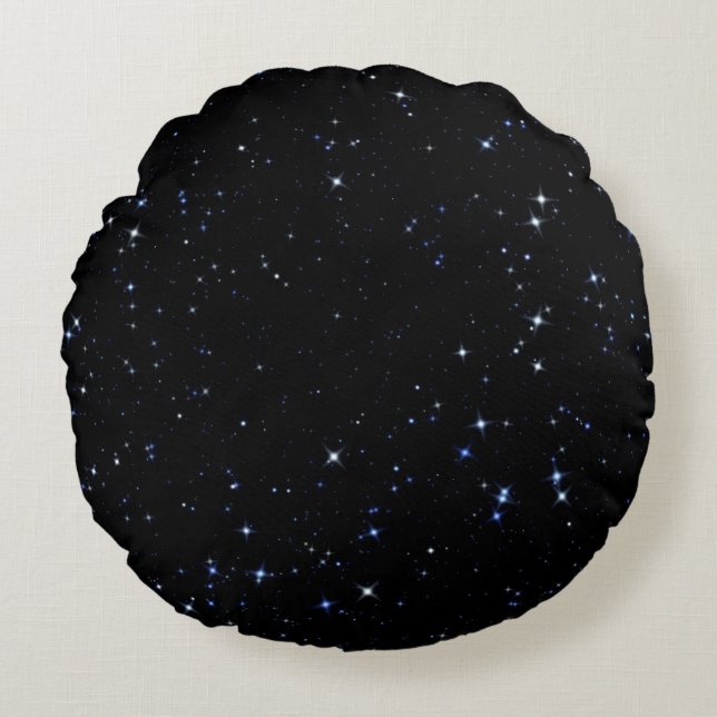 Star Power Deep Space Round Pillow (Front)