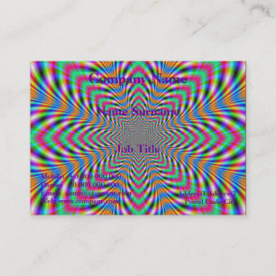 Star Psychedelic Business Card