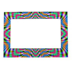 Star Psychedelic Magnetic Photo Frame