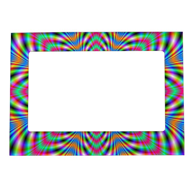 Star Psychedelic Magnetic Photo Frame (Front)
