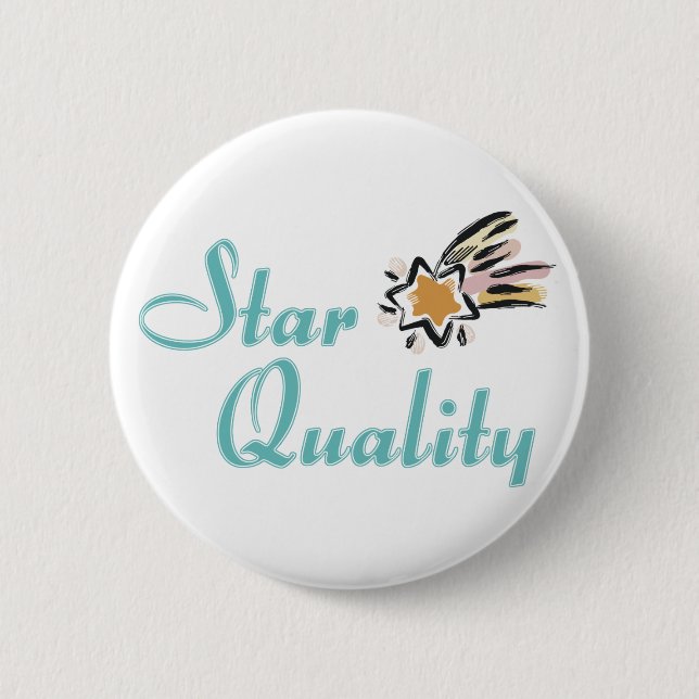 Star Quality Button (Front)