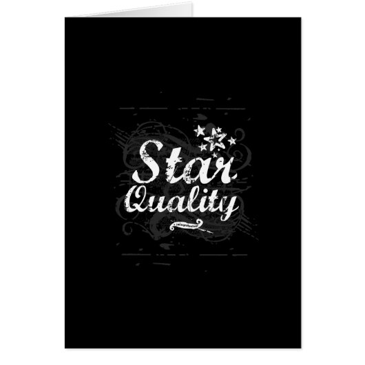 Star Quality Cards (Front)