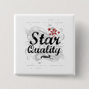 Star Quality Pinback Button