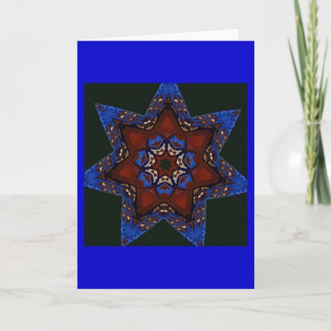 Star Quilt Card (Front)