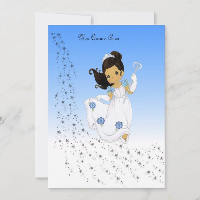 Star Quince Invitation (Front)