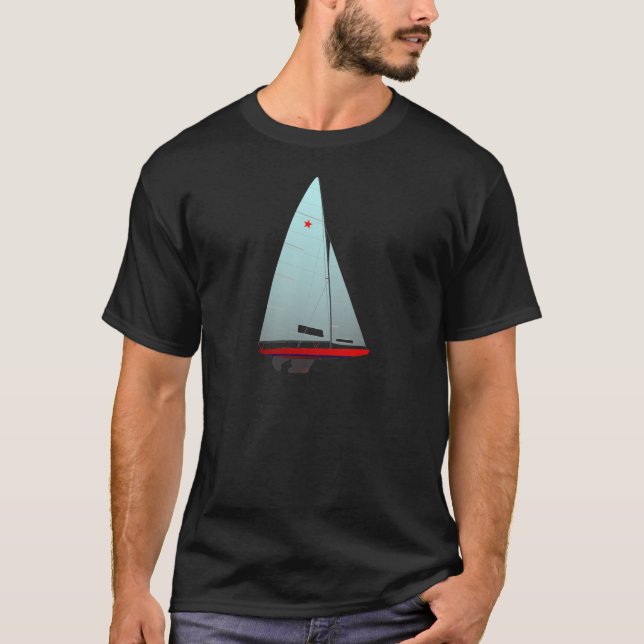 star  Racing Sailboat onedesign Olympic Class T-Shirt (Front)