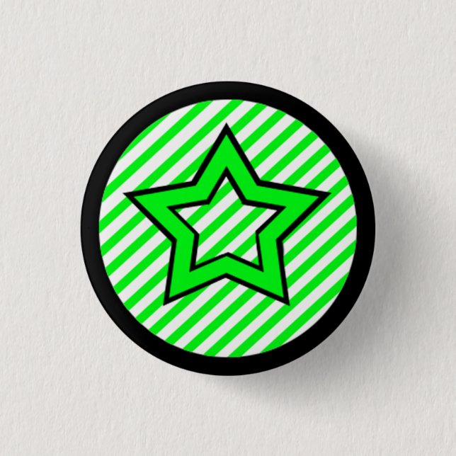 Star Revamp Pinback Button (Front)